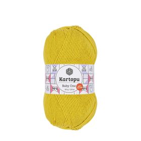 Kartopu K1321 Baby One Sarı Bebe Yünü