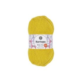 Kartopu K1321 Baby One Sarı Bebe Yünü