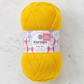 Kartopu K1321 Baby One Sarı Bebe Yünü