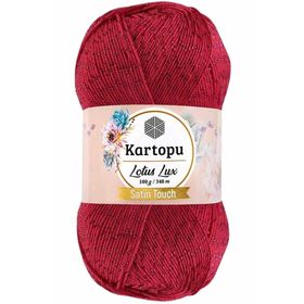 Kartopu K141 Fuşya Lotus Lux Bikini Büstiyer Bluz Simli Örgü İpi