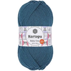 Kartopu K1467 Petrol Baby One Tüylenmeyen El Örgü İpi Yünü