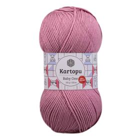 Kartopu K1763 100 gr Gül Kurusu Baby One El Örgü İpi