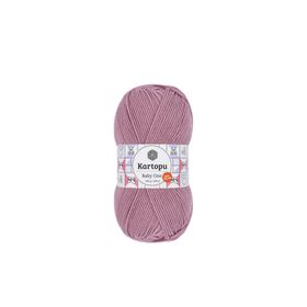 Kartopu K1763 100 gr Gül Kurusu Baby One El Örgü İpi