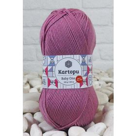Kartopu K1763 100 gr Gül Kurusu Baby One El Örgü İpi