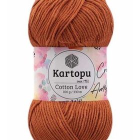 Kartopu K1834 Tarçın Cotton Love 100 gr El Örgü İpi