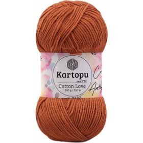 Kartopu K1834 Tarçın Cotton Love 100 gr El Örgü İpi