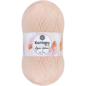 Kartopu K1873 Angora Natural El Örgü İpi
