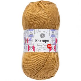 Kartopu K1873 Pudra Baby One Tüylenmeyen El Örgü İpi Yünü