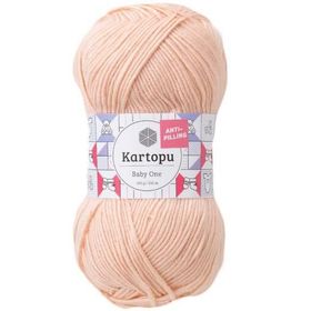 Kartopu K1873 Pudra Baby One Tüylenmeyen El Örgü İpi Yünü