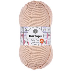Kartopu K1873 Pudra Baby One Tüylenmeyen El Örgü İpi Yünü