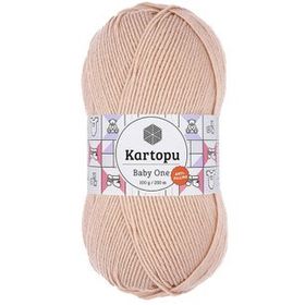 Kartopu K1873 Pudra Baby One Tüylenmeyen El Örgü İpi Yünü
