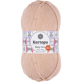 Kartopu K1873 Şampanya Angora Naturel El Örgü İpi