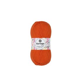 Kartopu K201 Turuncu Cotton Love 100 gr El Örgü İpi