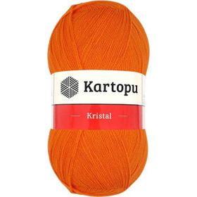 Kartopu K210 Kristal Turuncu El Örgü Lif İpi