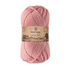 Kartopu K2116 Pembe Melange Wool El Örgü İpi
