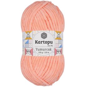 Kartopu K218 Yumurcak Kadife Somon El Örgü İpi