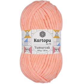 Kartopu K218 Yumurcak Kadife Somon El Örgü İpi