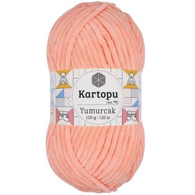 Kartopu K218 Yumurcak Kadife Somon El Örgü İpi