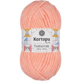 Kartopu K218 Yumurcak Kadife Somon El Örgü İpi