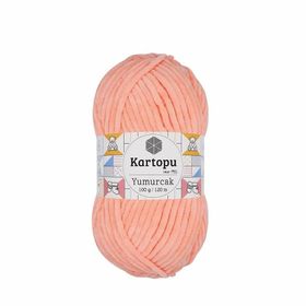 Kartopu K218 Yumurcak Kadife Somon El Örgü İpi
