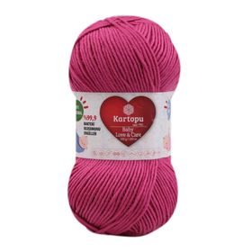Kartopu K245 100 gr Fuşya Baby One El Örgü İpi