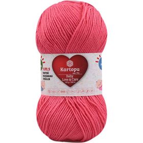Kartopu K254 Baby One Pembe Bebe Yünü