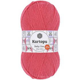 Kartopu K254 Pembe Baby One Tüylenmeyen El Örgü İpi Yünü