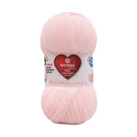 Kartopu K255 Baby One Açık Pembe Bebe Yünü