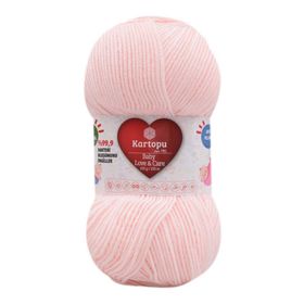 Kartopu K255 Baby One Açık Pembe Bebe Yünü