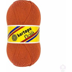 Kartopu K263 Flora Tarçın Rengi Örgü Patik İpi