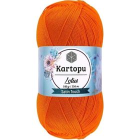 Kartopu K273 Turuncu Lotus Bikini Büstiyer Bluz Örgü İpi