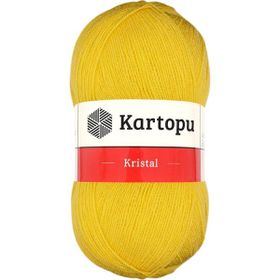 Kartopu K301 Kristal Sarı Örgü Lif İpi