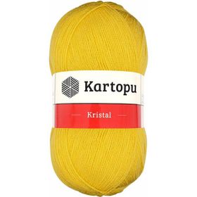 Kartopu K301 Kristal Sarı Örgü Lif İpi