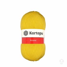 Kartopu K301 Kristal Sarı Örgü Lif İpi