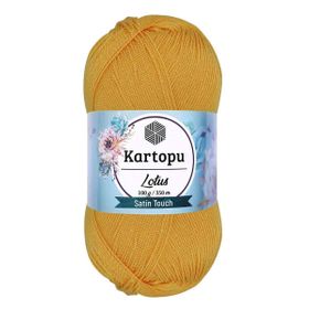 Kartopu K318 100 gr Koyu Sarı Lotus El Örgü İpi