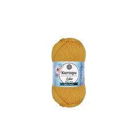 Kartopu K318 100 gr Koyu Sarı Lotus El Örgü İpi