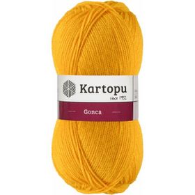 Kartopu K320 Flora Sarı El Örgü Patik İpi