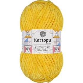 Kartopu K320 Flora Sarı El Örgü Patik İpi