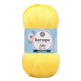Kartopu K323 100 gr Civciv Sarı Lotus El Örgü İpi