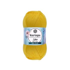 Kartopu K323 100 gr Civciv Sarı Lotus El Örgü İpi
