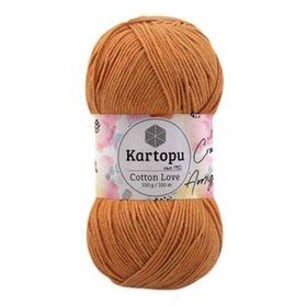 Kartopu K355 Hardal Cotton Love 100 gr El Örgü İpi