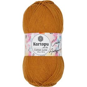Kartopu K355 Hardal Cotton Love 100 gr El Örgü İpi