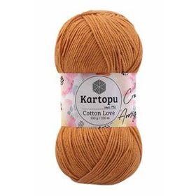 Kartopu K355 Hardal Cotton Love 100 gr El Örgü İpi