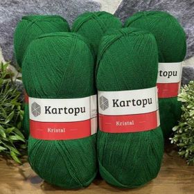 Kartopu K416 Flora Yeşil Örgü Patik İpi