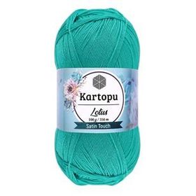 Kartopu K440 100 gr Yeşil Lotus El Örgü İpi