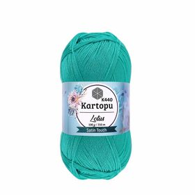 Kartopu K440 100 gr Yeşil Lotus El Örgü İpi