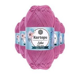 Kartopu K440 Yeşil Lotus Bikini Büstiyer Bluz 5 Adet Örgü İpi