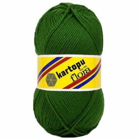 Kartopu K469 Flora Yeşil El Örgü Patik İpi