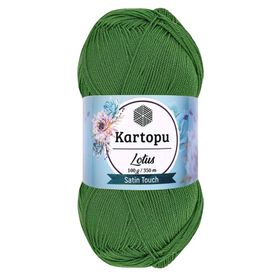 Kartopu K486 Çam Yeşili Lotus Bikini Büstiyer Bluz Örgü İpi