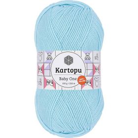 Kartopu K502 Baby One Mavi Örgü Bebe Yünü
